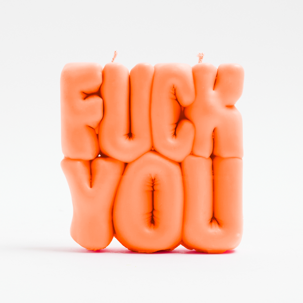 Wavey Casa F*** You Puffer Candle // Duftkerze