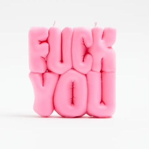 Wavey Casa F*** You Puffer Candle // Duftkerze