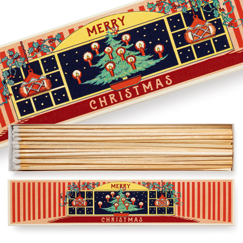 Archivist Gallery Long Matchbox - MERRY CHRISTMAS