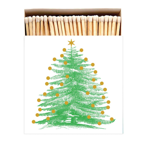 Archivist Gallery Square Matchbox - Christmas Tree